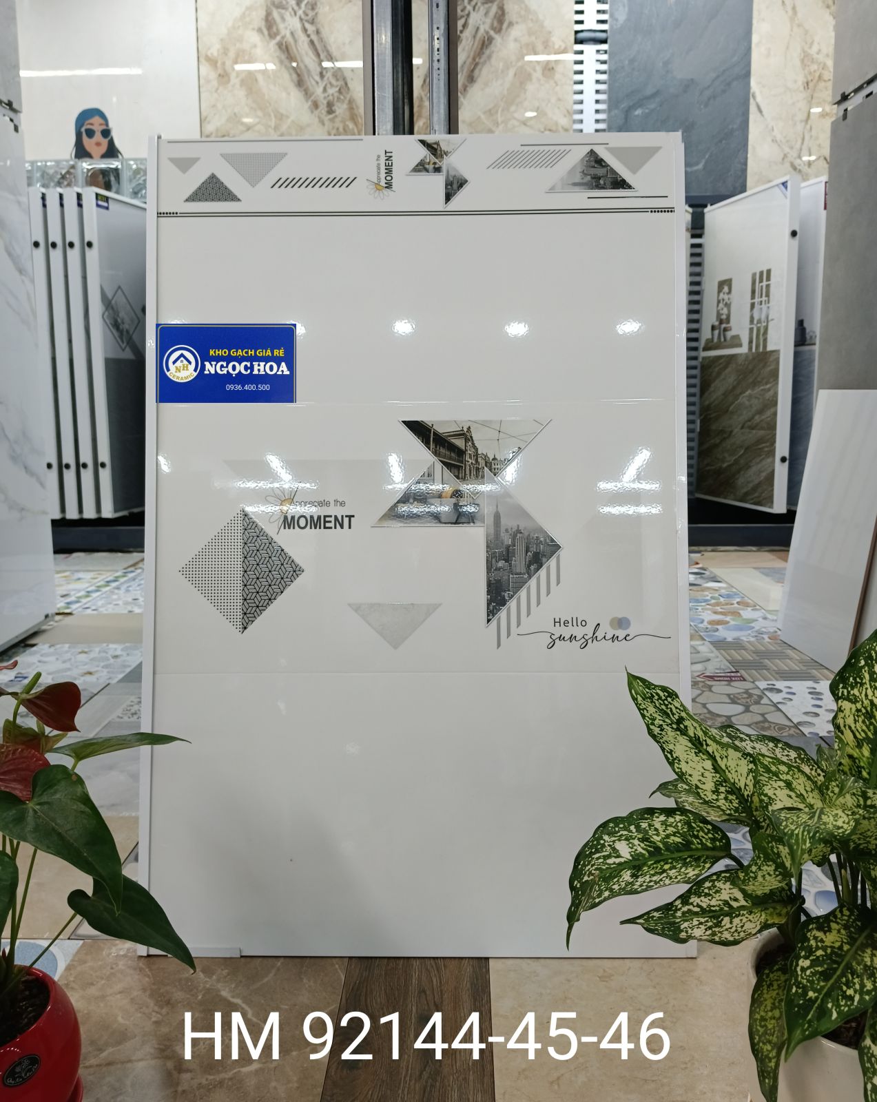 Gạch ốp tường 92144 - Gạch Men Ngọc Hoa - Công Ty TNHH Gạch Men Ngọc Hoa