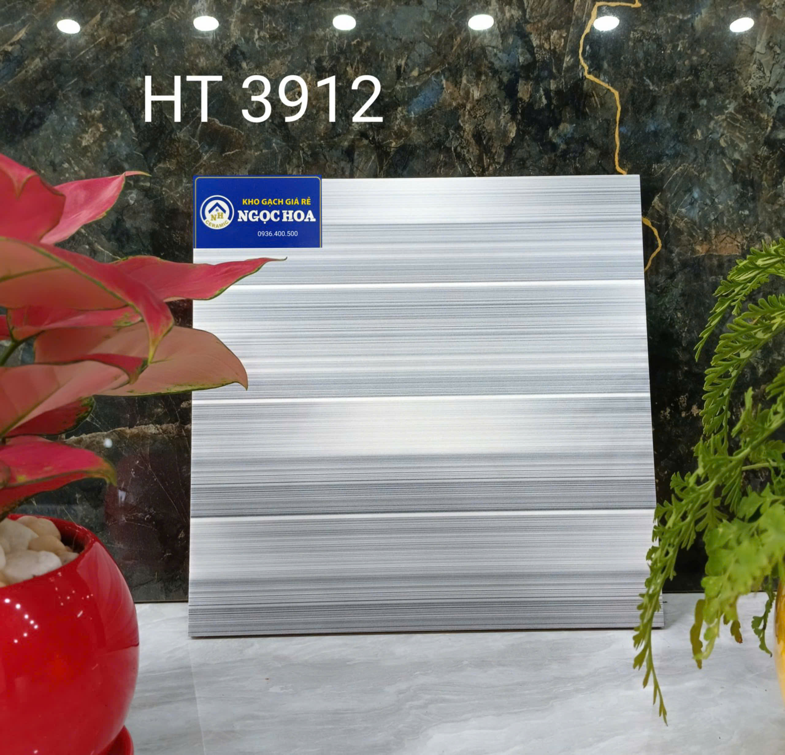 Gạch sàn nước 3912 - Gạch Men Ngọc Hoa - Công Ty TNHH Gạch Men Ngọc Hoa