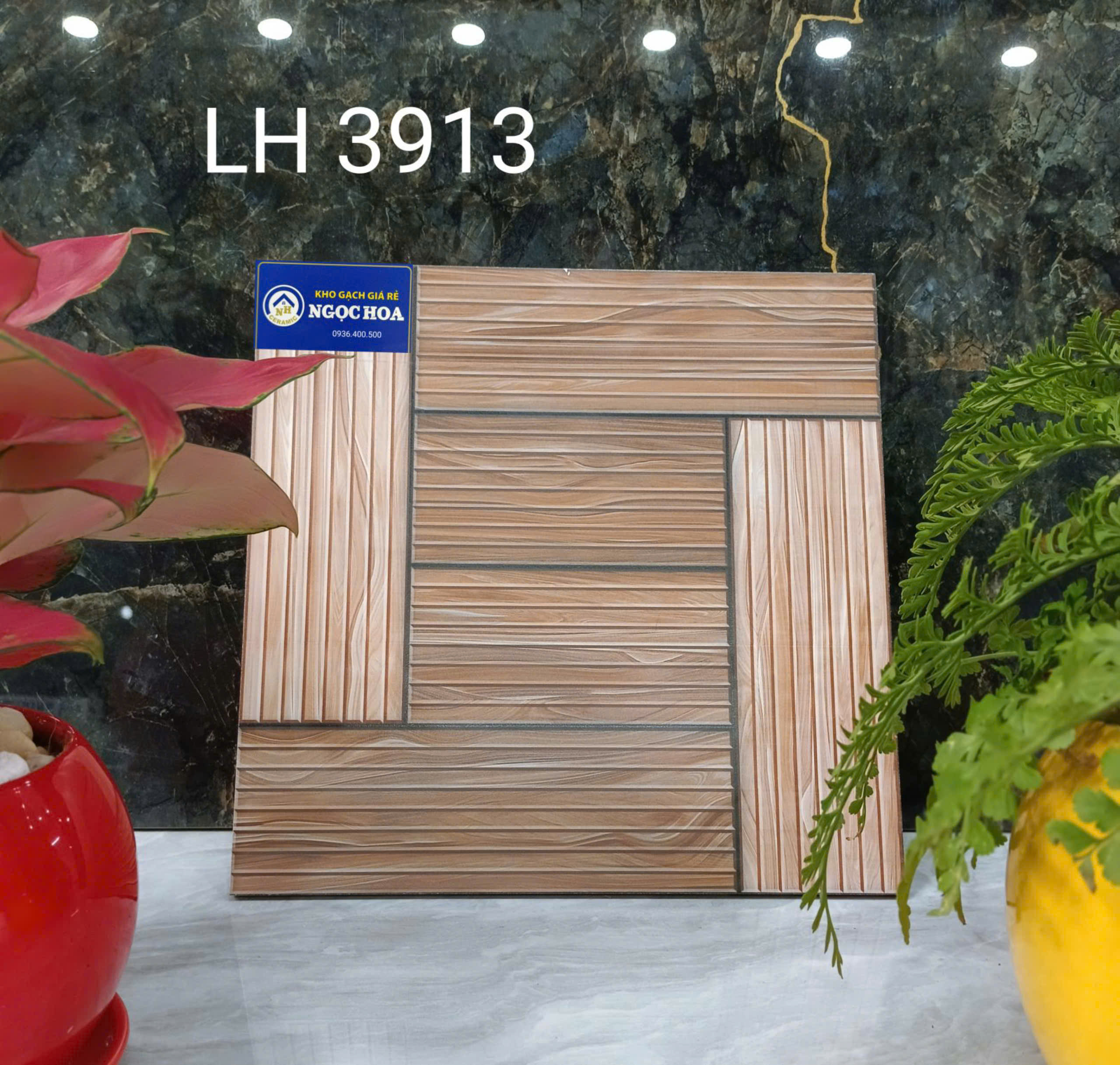 Gạch sàn nước 3913 - Gạch Men Ngọc Hoa - Công Ty TNHH Gạch Men Ngọc Hoa