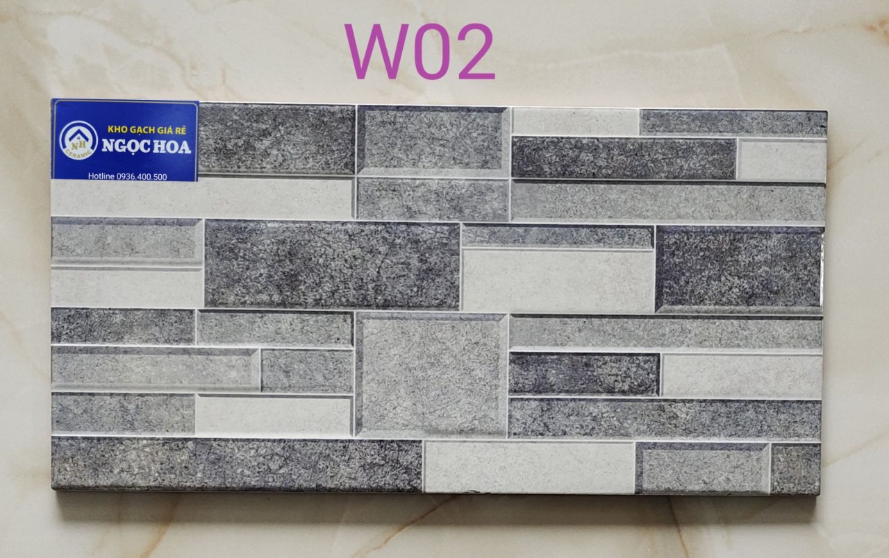 Gạch trang trí W02 - Gạch Men Ngọc Hoa - Công Ty TNHH Gạch Men Ngọc Hoa
