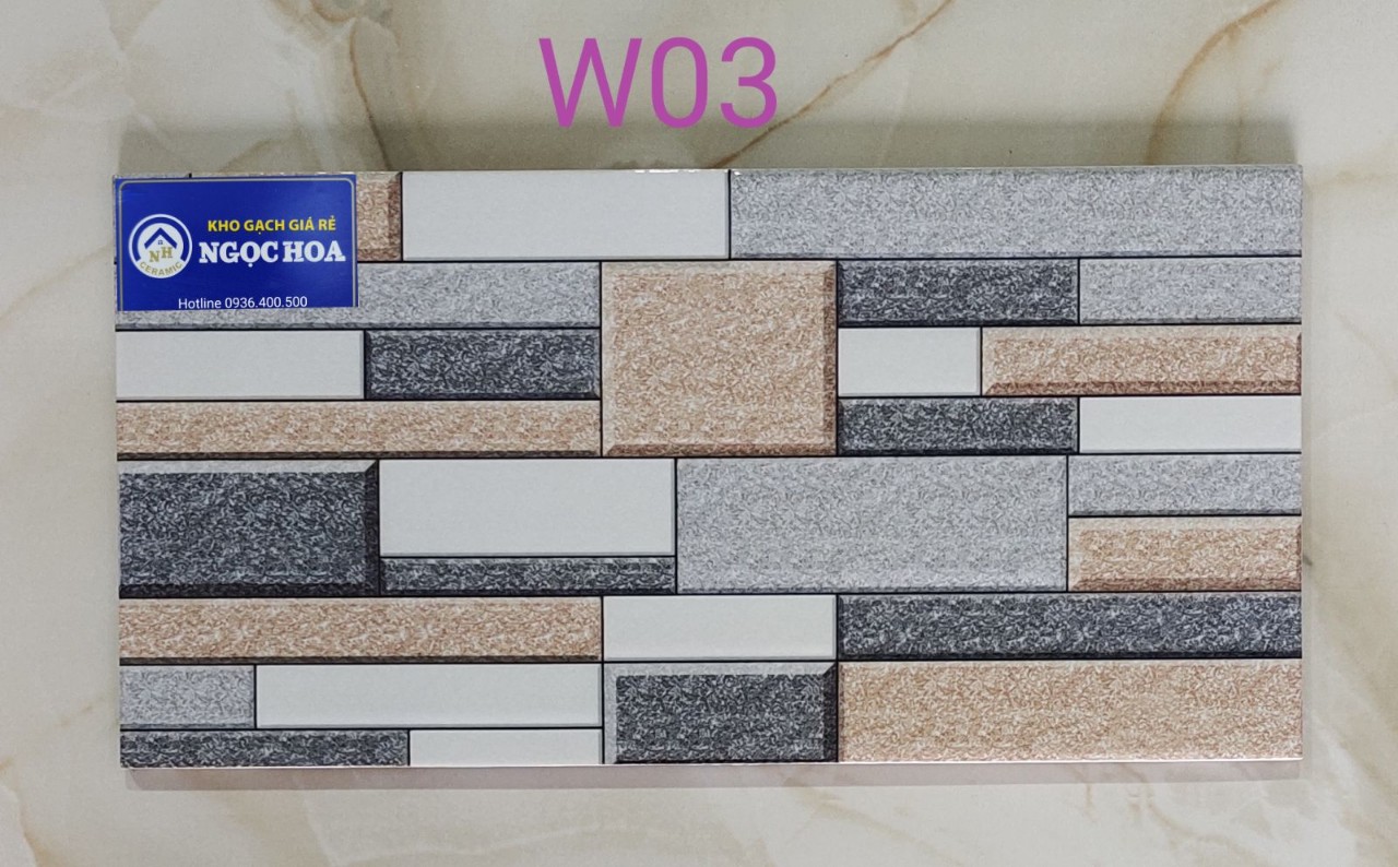 Gạch trang trí W03 - Gạch Men Ngọc Hoa - Công Ty TNHH Gạch Men Ngọc Hoa
