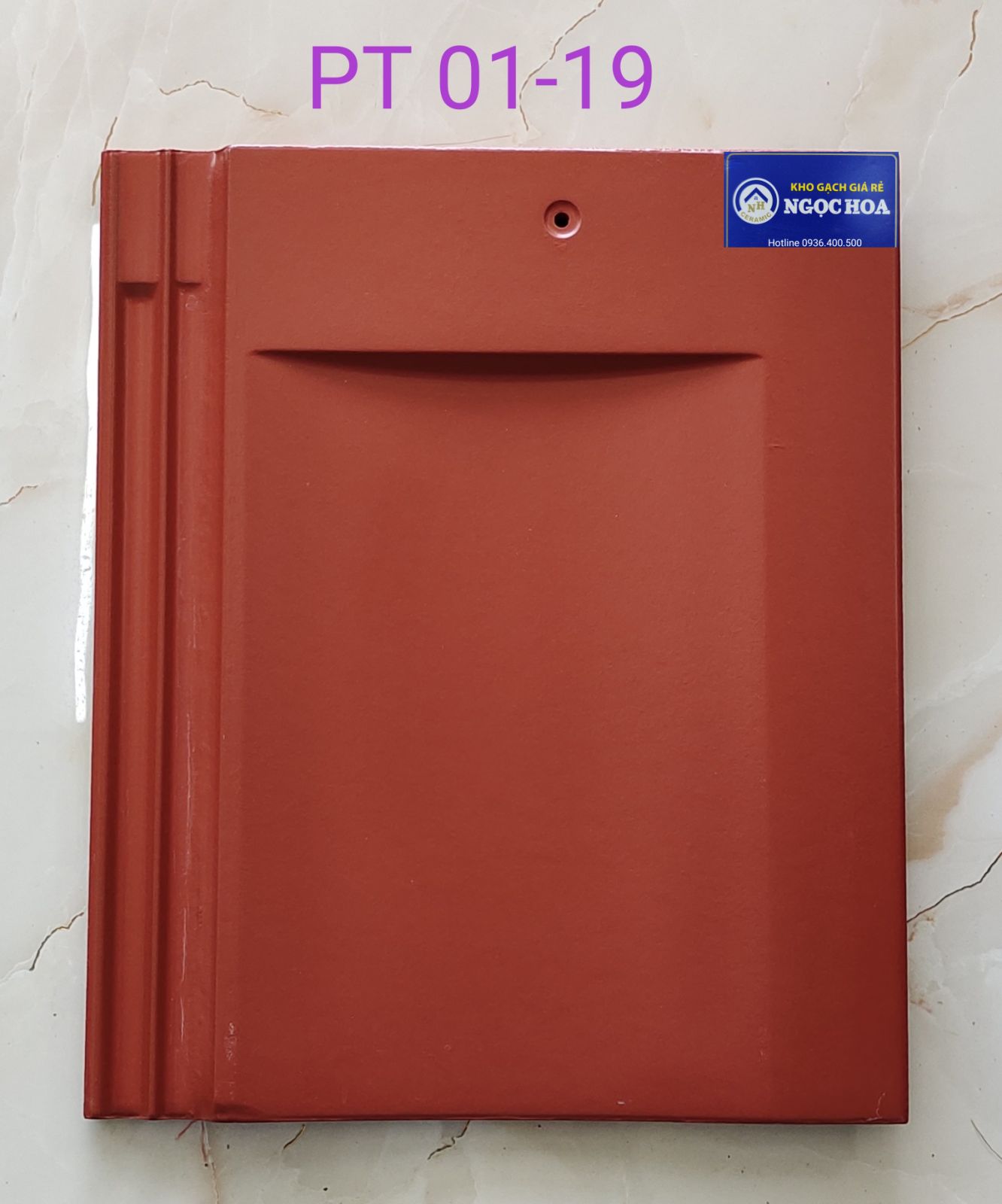 Ngói phẳng tráng men Viglacera -T19 - Gạch Men Ngọc Hoa - Công Ty TNHH Gạch Men Ngọc Hoa