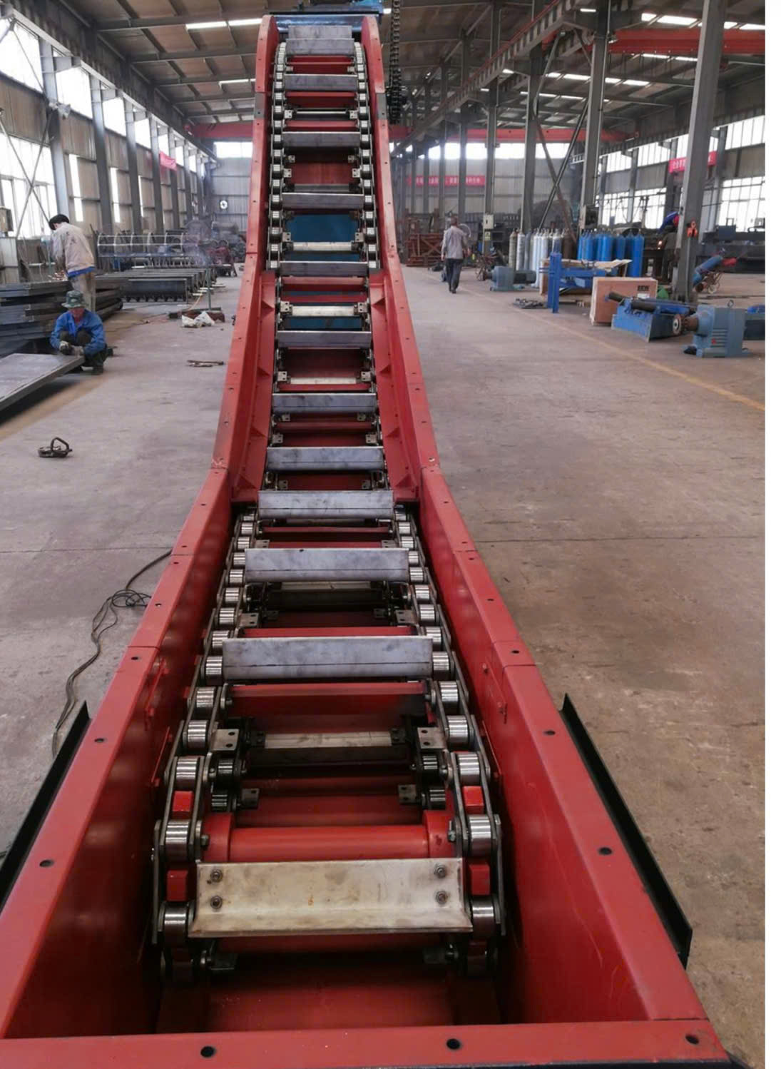 Gia công lắp đặt băng tải các loại