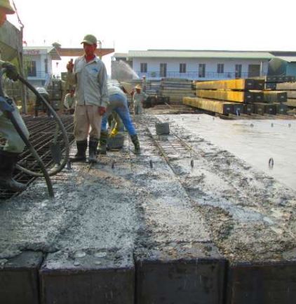 Cọc vuông bê tông đúc sẵn