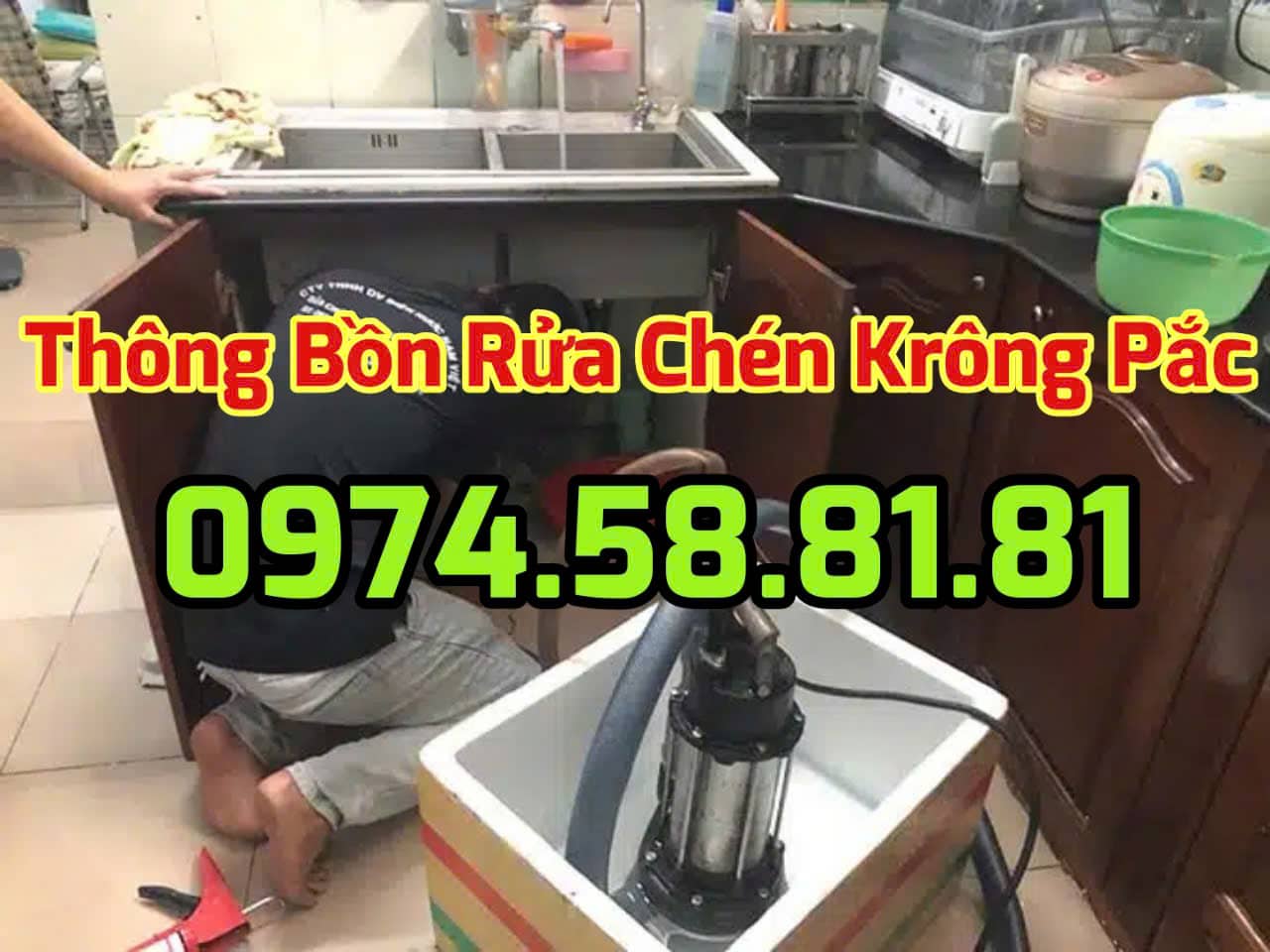 Thông bồn rửa chén