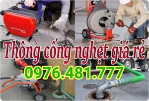 Thông cống nghẹt - Hút Hầm Cầu - Công Ty TNHH Vico Bình Phát