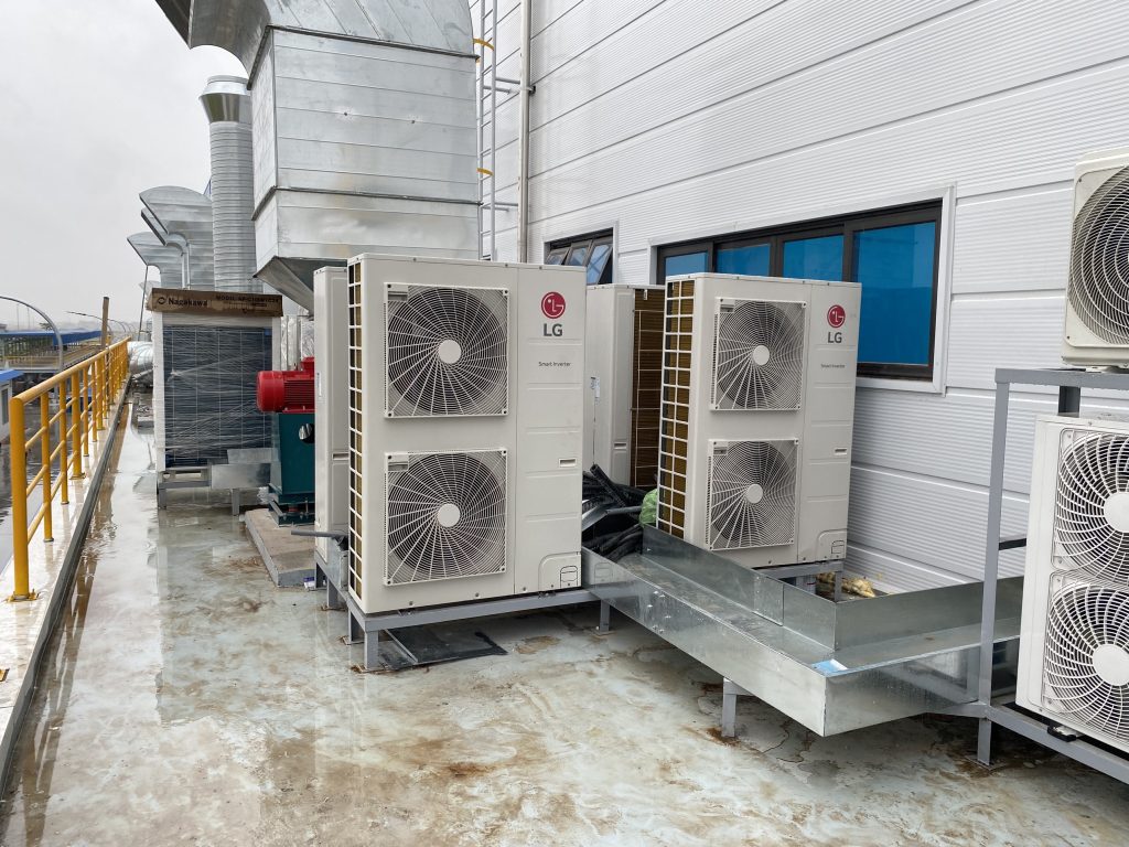 Điều hòa nhà xưởng Bình Kiên KCN 2C Yên Phong