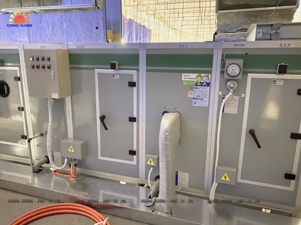 Lắp đặt AHU chiller tại Bắc Ninh