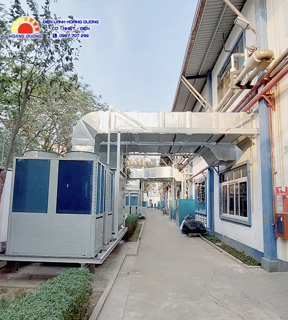 Lắp đặt AHU tại Lễ Môn - Thanh Hóa