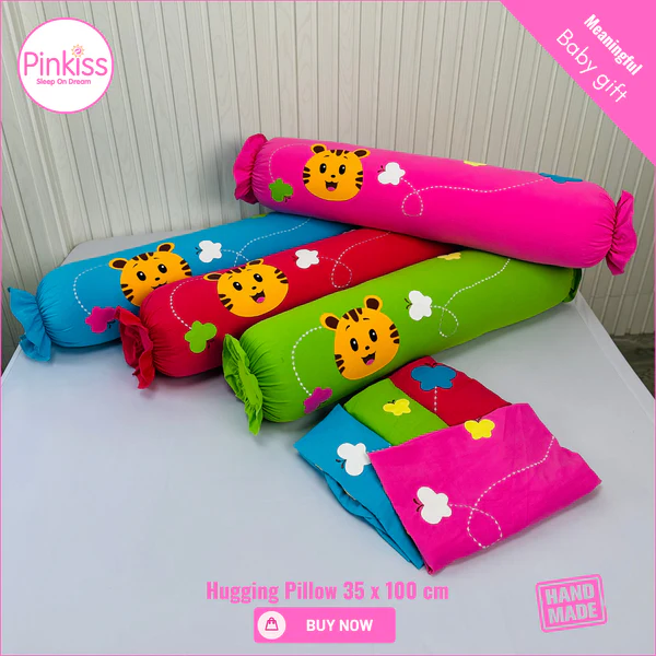 Gối ôm nhún bèo – 35 x 100 cm - Chăn Ga Gối Đệm Hoa Dương - Công Ty TNHH Sản Xuất Thương Mại Hoa Dương