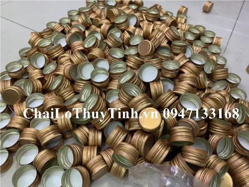 Nắp nhôm 28mm vặn chai cao cấp cho chai rượu - Siro - Chai Nhựa, Chai Thủy Tinh - Công Ty TNHH Kinh Doanh Tổng Hợp Đại Thắng