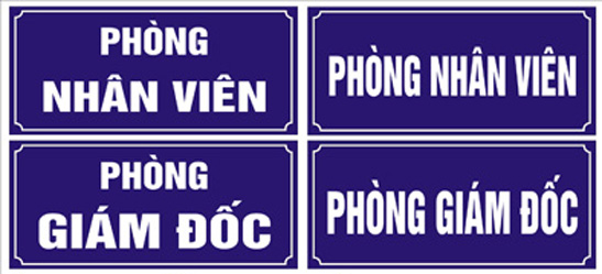 Biển phòng ban