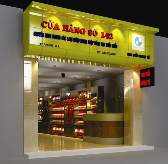 Bảng hiệu cửa hàng - Quảng Cáo Tài Năng Việt - Công Ty TNHH Thương Mại Dịch Vụ Tài Năng Việt