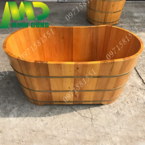 Bồn tắm gỗ - Thùng Gỗ Minh Dũng