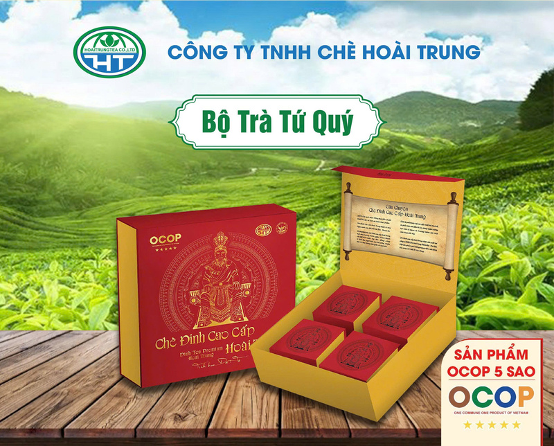 Bộ trà tứ quý