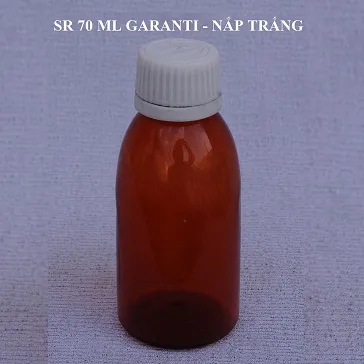 Chai Siro 70ml Garanti - Công Ty Bao Bì Dược Phẩm