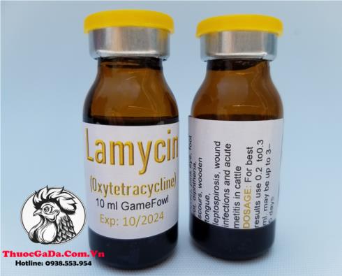 Thuốc LAMYCIN đặc trị bệnh do vi khuẩn có hại gây ra - Thuốc Gà Đá Đại Thắng - Công Ty TNHH Kinh Doanh Tổng Hợp Đại Thắng