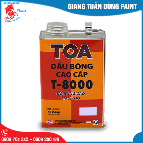 Dầu bóng cao cấp TOA T-8000