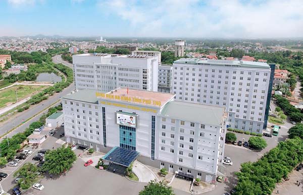 Bệnh viện đa khoa tỉnh Phú Thọ - Cọc Bê Tông & Cột Điện Bê Tông Thượng Long - Công Ty Cổ Phần Thượng Long