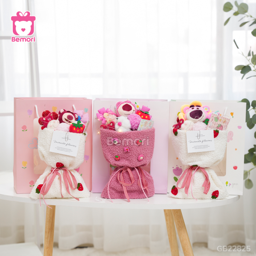 Set bó hoa gấu bông Lotso