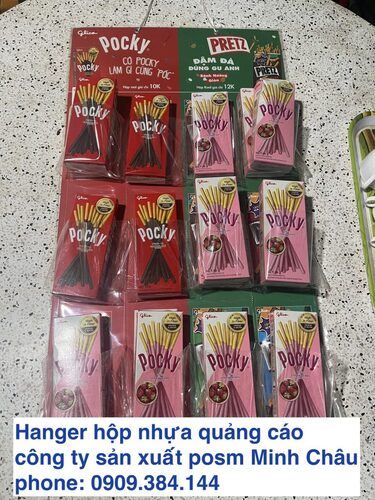 Hanger hộp nhựa - POSM Minh Châu - Công Ty TNHH Thương Mại Tổng Hợp Xuất Nhập Khẩu Minh Châu