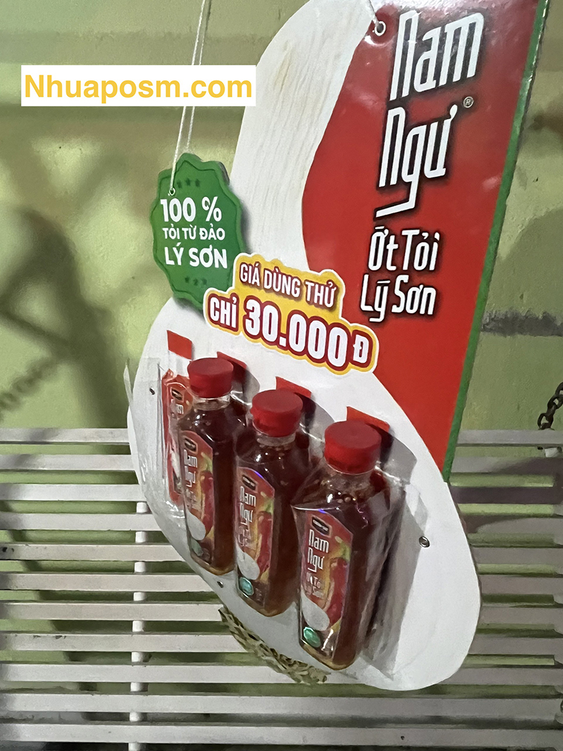Hanger nhựa trong suất - POSM Minh Châu - Công Ty TNHH Thương Mại Tổng Hợp Xuất Nhập Khẩu Minh Châu