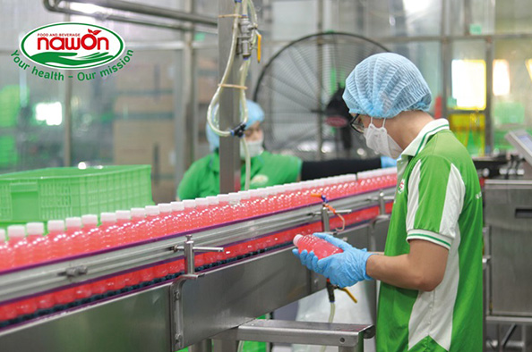 Dây chuyển sản xuất công ty Nawon