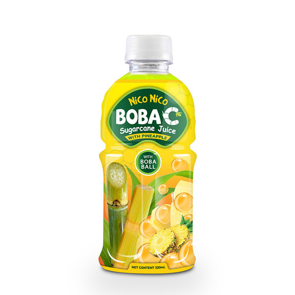 Nước mía trân châu Nico Nico Boba C vị dứa