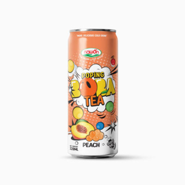 Trà sữa trân châu Popping vị đào