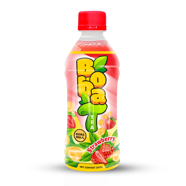Trà sữa trân châu Popping nước ép dâu