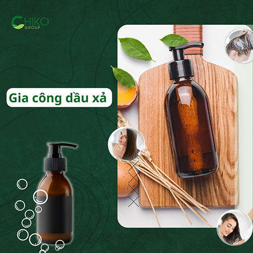 Gia công dầu xả - Mỹ Phẩm CHIKO Việt Nam - Công Ty TNHH Quốc Tế CHIKO Việt Nam