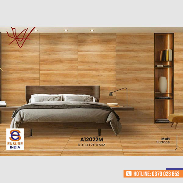 Gạch vân gỗ (A12022M) 600x1200mm - Gạch ấn Độ Ensure - Công Ty TNHH Ensure