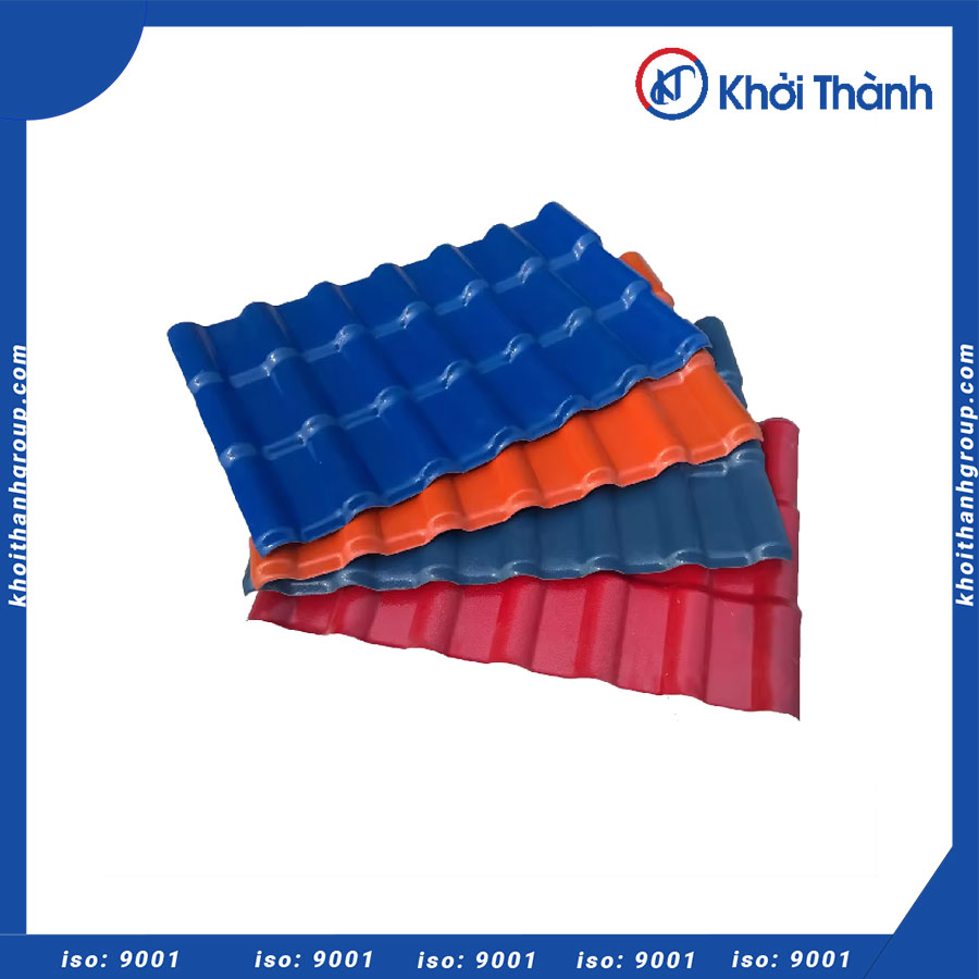 Ngói nhựa PVC/ASA 4 lớp - Tôn Nhựa, Ngói Nhựa Khởi Thành - Công Ty TNHH Sản Xuất Tôn Nhựa Khởi Thành