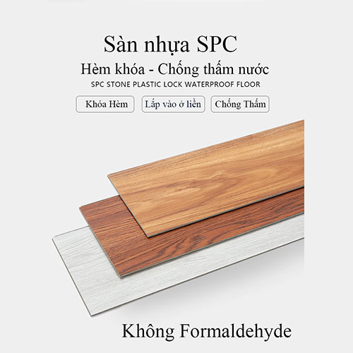 Sàn nhựa SPC hèm khóa thông minh - Nhà Máy Sản Xuất Sàn Nhựa Hèm Khóa SPC
