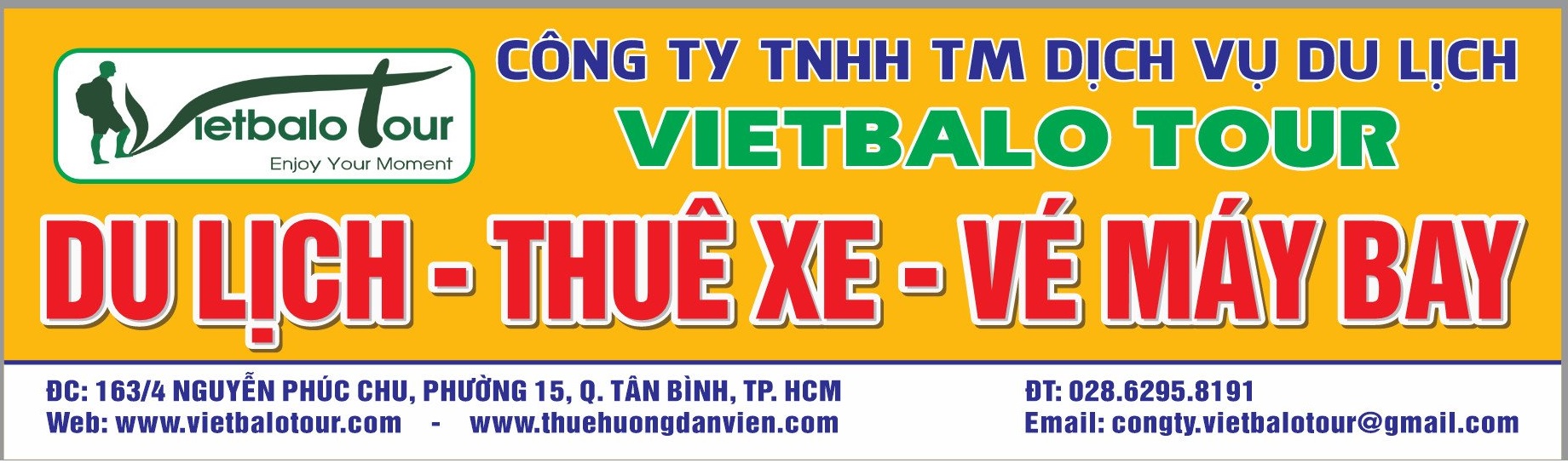 Logo - Công Ty TNHH Thương Mại Dịch Vụ Du Lịch VietBalo