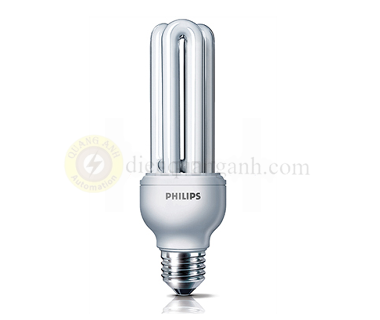 Bóng Compact 3U 18W, ánh sáng trắng - Thiết Bị Điện Quang Anh - Công Ty TNHH Kỹ Thuật Cơ Điện Quang Anh