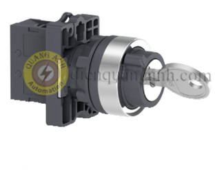 Công tắc xoay có khóa ỉ22, 1NO, 2 vị trí, tay nắm ngắn - Thiết Bị Điện Quang Anh - Công Ty TNHH Kỹ Thuật Cơ Điện Quang Anh