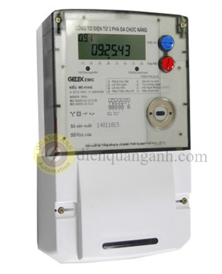 Công tơ điện tử 3 pha nhiều giá đa năng gián tiếp - Thiết Bị Điện Quang Anh - Công Ty TNHH Kỹ Thuật Cơ Điện Quang Anh