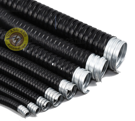 Ống ruột gà lõi thép bọc nhựa PVC D25 - Thiết Bị Điện Quang Anh - Công Ty TNHH Kỹ Thuật Cơ Điện Quang Anh