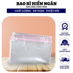 Túi dán miếng OPP bóng kính - Bao Bì Dùng 1 Lần Hiền Ngân - Công Ty TNHH Thương Mại Dịch Vụ Hiền Ngân