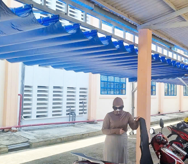 Bạt kéo di động - Lưới Che Tín Hà - Công Ty TNHH Thương Mại Dịch Vụ Vận Tải Và Tổ Chức Sự Kiện Tín Hà