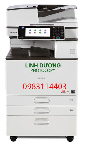 Cho thuê máy photocopy Ricoh MP 6054 - Cho Thuê Máy Photocopy Linh Dương