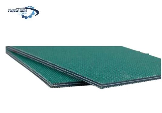 Băng tải PVC xanh bố 3mm - Băng Tải Thiên Kim Corp - Công Ty TNHH Thiên Kim Corp