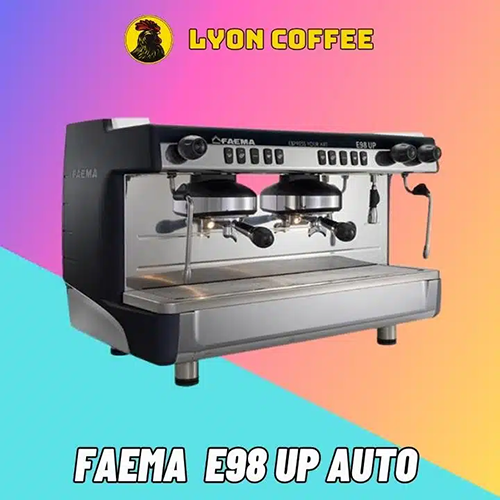 Máy pha cà phê Faema E98 Up Auto 2 Group - Cà Phê Lyon - Công Ty TNHH Thương Mại Sản Xuất Xuất Nhập Khẩu Trà Cà Phê Lyon