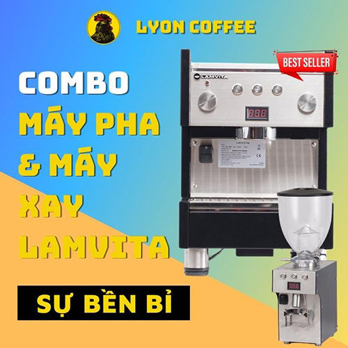 Máy pha cà phê Lamvita Go - Cà Phê Lyon - Công Ty TNHH Thương Mại Sản Xuất Xuất Nhập Khẩu Trà Cà Phê Lyon
