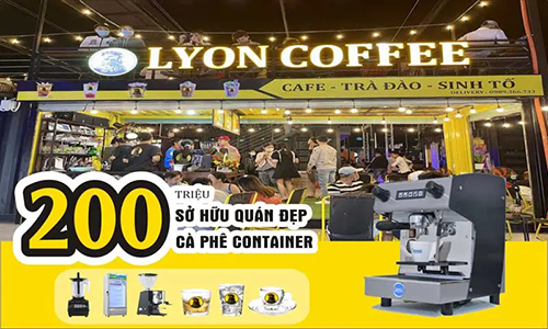 Dịch vụ mở quán cà phê - Cà Phê Lyon - Công Ty TNHH Thương Mại Sản Xuất Xuất Nhập Khẩu Trà Cà Phê Lyon