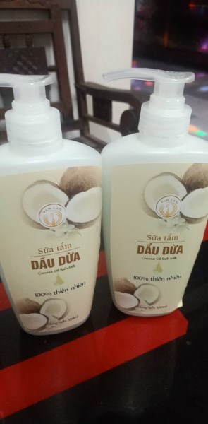 Sữa tắm dầu dừa - Tinh Dầu Mù U Nguyễn Thanh Vân - Cơ Sở ép Dầu Mù U Nguyễn Thanh Vân