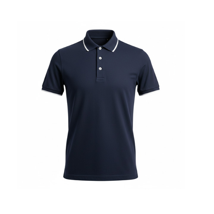 Áo polo viền cổ tối giản
