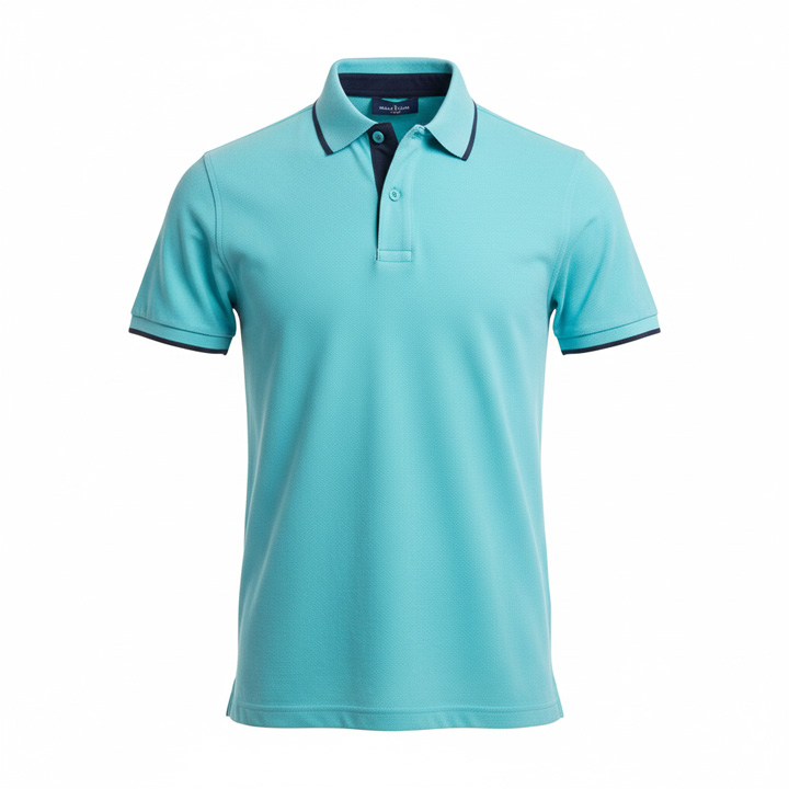 Áo polo Riviera phối viền tương phản
