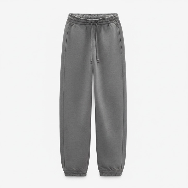 Quần jogger nam vải dày màu xám than